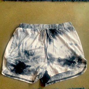 Tie dye, sleep shorts